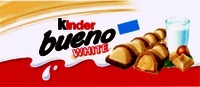 Mẫu nhãn hiệu kinder bueno WHITE