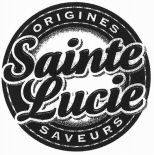 Mẫu nhãn hiệu Sainte Lucie ORIGINES SAVEURS