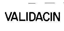 Mẫu nhãn hiệu VALIDACIN