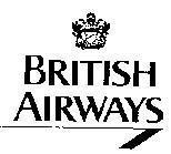 Mẫu nhãn hiệu BRITISH AIRWAYS
