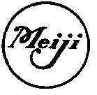Mẫu nhãn hiệu MEIJI