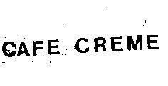 Mẫu nhãn hiệu CAFE CREME