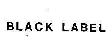 Mẫu nhãn hiệu BLACK LABEL
