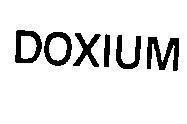 Mẫu nhãn hiệu DOXIUM