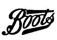 Mẫu nhãn hiệu BOOTS