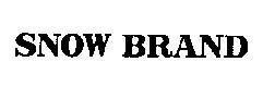 Mẫu nhãn hiệu SNOW BRAND