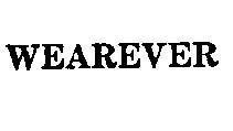 Mẫu nhãn hiệu WEAREVER