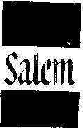 Mẫu nhãn hiệu SALEM