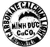Mẫu nhãn hiệu Minh đức CaCo3 carbonate calcium light haiphong vietnam