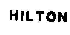 Mẫu nhãn hiệu HILTON
