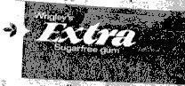 Mẫu nhãn hiệu WRIGLEY'S EXTRA-SURGARFREE GUM