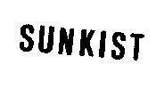 Mẫu nhãn hiệu SUNKIST