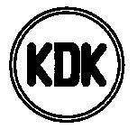 Mẫu nhãn hiệu KDK