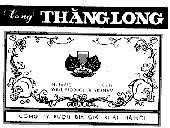 Mẫu nhãn hiệu Vang Thăng Long- Công Ty Rượu Bia Giải Khát.