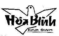 Mẫu nhãn hiệu Hoà Bình Nam Định.