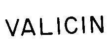 Mẫu nhãn hiệu VALICIN