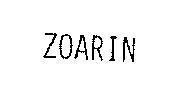 Mẫu nhãn hiệu ZOARIN
