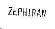 Mẫu nhãn hiệu ZEPHIRAN