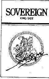 Mẫu nhãn hiệu SOVEREIGN KING SIZE