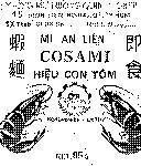 Mẫu nhãn hiệu Mì ăn Liền COSAMI Hiệu Con Tôm