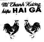 Mẫu nhãn hiệu Mì Thanh Hương Hiệu Hai Gà
