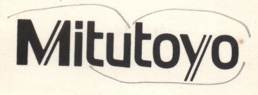 Mẫu nhãn hiệu MITUTOYO