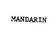 Mẫu nhãn hiệu MANDARIN