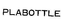 Mẫu nhãn hiệu PLABOTTLE