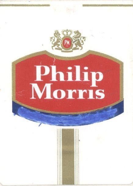 Mẫu nhãn hiệu Philip Morris PM