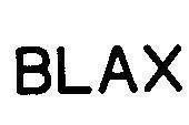Mẫu nhãn hiệu BLAX