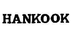 Mẫu nhãn hiệu HANKOOK,