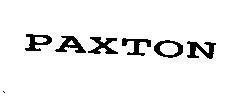 Mẫu nhãn hiệu PAXTON