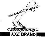 Mẫu nhãn hiệu AXE BRAND