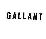 Mẫu nhãn hiệu GALLANT