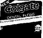 Mẫu nhãn hiệu NEW COLGATE DENTAL FLOSS FOR THOROUGH CLEANING BETWEEN TEETH