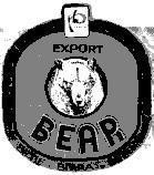 Mẫu nhãn hiệu EXPORT BEAR