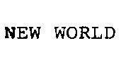 Mẫu nhãn hiệu NEW WORLD