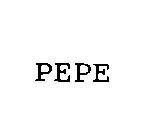Mẫu nhãn hiệu PEPE