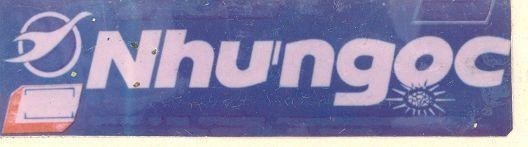 Mẫu nhãn hiệu Nhưngọc