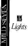 Mẫu nhãn hiệu IS MILDSEVEN LIGHTS