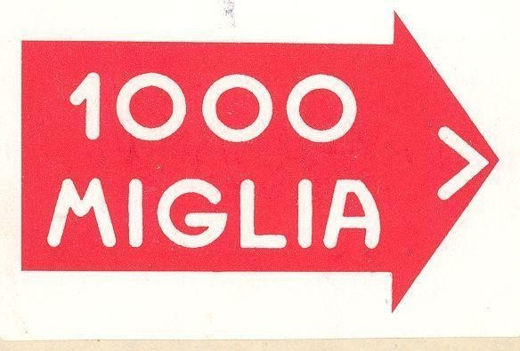 Mẫu nhãn hiệu 1000 MIGLIA