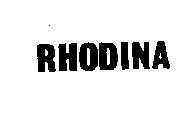 Mẫu nhãn hiệu RHODINA