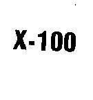 Mẫu nhãn hiệu X-100