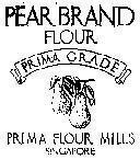 Mẫu nhãn hiệu PEAR BRAND FLOUR PRIMA GRADE PRIMA FLOUR MILLS SINGAPORE