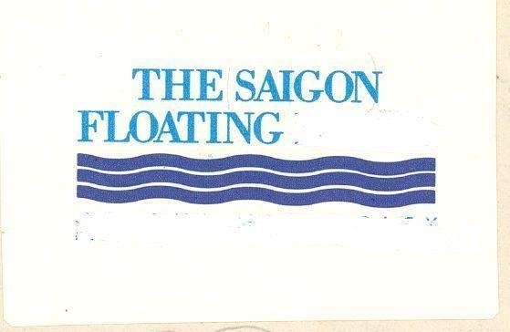 Mẫu nhãn hiệu THE SAIGON FLOATING