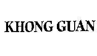Mẫu nhãn hiệu KHONG GUAN