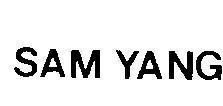 Mẫu nhãn hiệu SAM YANG