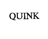 Mẫu nhãn hiệu QUINK