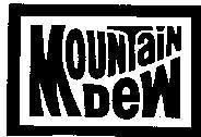 Mẫu nhãn hiệu MOUNTAIN DEW