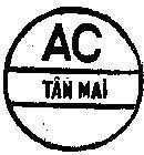Mẫu nhãn hiệu AC Tân Mai